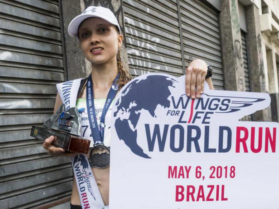 Slovenka Eva Zorman zmagala v dobrodelnem teku v Braziliji