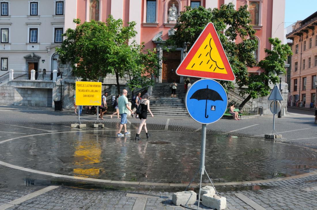 Zaradi podnebnih sprememb v Ljubljani poletja toplejša za osem stopinj