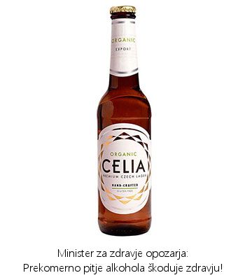 Svetlo brezglutensko pivo CELIA