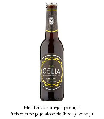 Temno brezglutensko pivo CELIA